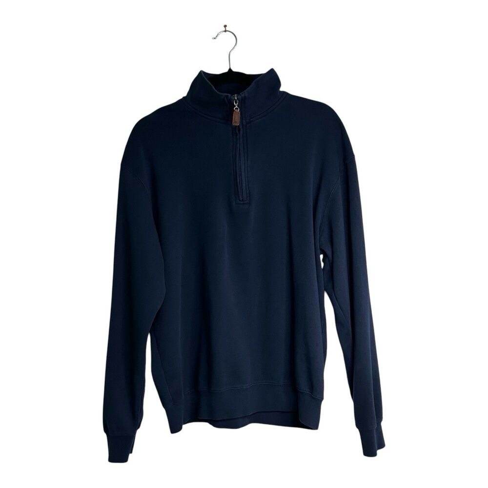 Jack Nicklaus 1/4 Zip Pullover Men’s Blue Golf Sweater Size XL Outdoor Active
